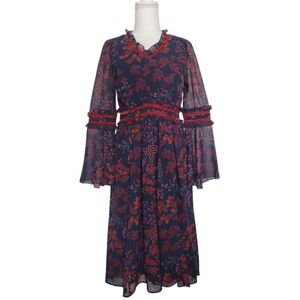 eShakti Wayward Fancies Ruffled Floral Midi Dress Bell Sleeve Peasant Boho SM 4